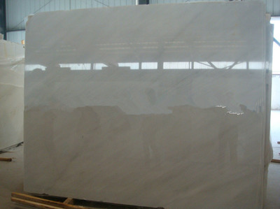 白色光面大理石寶興白大板 四川優(yōu)質石材與花崗巖板材加工